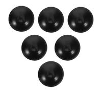 KAILIKETIY 6 Fundas de Goma Negras para Postes de Trampolín, Accesorio Resistente al Desgaste Acabado Fino, Tapas Protectoras para Varillas de Cama Elástica