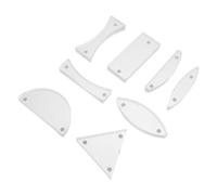 KAILIKETIY 8 Piezas Kit Educativo de Experimentos Ópticos de Física Lentes de Plástico, Prismas y Manual para Enseñanza en Aula y Actividades Stem al Aire Libre
