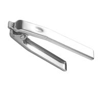 KAILIKETIY Abridor de Almejas Resistente y Multipropósito de Acero Inoxidable Pinza para Mariscos Herramienta para Descascarar Ostras y Almejas Adecuado para Cocina y Hogar
