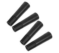 KAILIKETIY Adaptador de Poste Roscado para Herramientas de Limpieza Doméstica, Material Plástico Resistente, Ajuste Seguro, Paquete de 4 Piezas para Escobas y Fregonas
