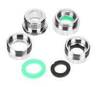 KAILIKETIY Adaptadores de Grifo Accesorio Giratorio para Fregadero Kit de 4 de Cobre Rosca Precisa que Reduce Fugas para Aireadores y Mangueras en Cocina y Baño