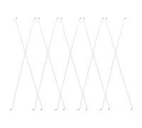 KAILIKETIY Alambres de Acero Inoxidable para Cortar Queso 10 Piezas 14 CM Repuesto para Cortador de Queso y Jamón Hilo Metálico Multifuncional para Cocina y Cortar Fiambres