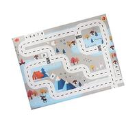 KAILIKETIY Alfombra De Infantil De Tráfico De Educación Temprana Alfombra Para Gatear y Jugar Para Bebés Diseño Portátil y Duradero Para Niño Niña y Niñas Casa