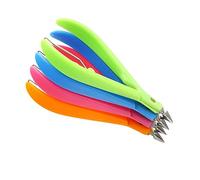 KAILIKETIY Alicate De Manicura Portátil Cortador De Cutículas Pequeño Con Mango De Plástico Para Uso Profesional En Manicura y Pedicura Herramientas De Cuidado De Uñas