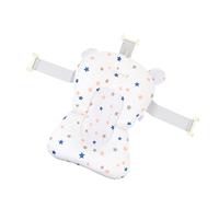 KAILIKETIY Asiento de Baño para Ñiño Antideslizante y Cojín de Baño para Recién Nacido Ajustable de Malla Suave Soporte Cómodo para Bañeras Adecuado para Cuidado Infantil Seguridad y Confort