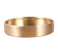 KAILIKETIY Bandeja Redonda de Latón para Almacenamiento Plato Decorativo de Estilo Nórdico para Joyas Cosméticos o Decoración de Mesa