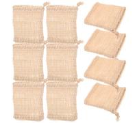 KAILIKETIY Bolsas De Jabón Paños De Lavado Corporal 10 Und 9x14 Cm Exfoliante Para Ducha y Baño Cordón De Colgar
