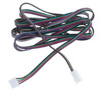 KAILIKETIY Cable de Motor Paso a Paso para Impresora 3d, Ligero y Fácil de Instalar, Conector de Plástico de 4 Pines y 2 Metros de Longitud