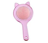 KAILIKETIY Cepillo Masajeador De Cabelludo Orejas De Gato Peine Desenredante Eléctrico Para Cabello Húmedo o Seco Ligero y Portátil Para Tipo De Cabello