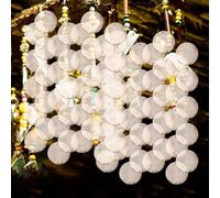 KAILIKETIY Conchas Naturales Redondas de 50 Mm con 2 Agujeros, 50 Piezas para Manualidades, Colgantes Diy, Fabricación de Joyas y Campanas de Viento, Discos Planos para Decoración Artesanal