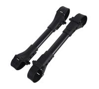 KAILIKETIY Conector Sillas de Paseo para Unir 2 Cochecitos, 2 Piezas de Aluminio Negro, Resistente al Óxido, Adecuado para Uso Exterior y Familias 2 Niños