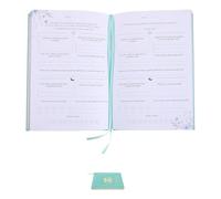 KAILIKETIY Cuaderno de Autocuidado A5 Azul para Mujer, Diario Personal de Gratitud y Reflexión, Cuaderno Diario Consciente para Hábitos Saludables y Bienestar