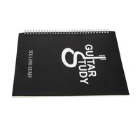 KAILIKETIY Cuaderno De Música Portátil Con Pentagramas Acordes Para Guitarristas Principiantes Diseño Espiral Fácil De Usar Para Regalos Amantes Música
