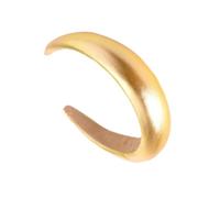 KAILIKETIY Diadema Ancha Dorada de Tela para Mujer y Niña, Sencilla y Cómoda, Adecuado para Uso Diario y Aplicar Mascarilla