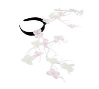 KAILIKETIY Diadema Floral De Ramas Exageradas Para Mujeres y Niñas Accesorio De Cabello Para Bodas Fiestas y Sesiones Fotográficas Adorno De Fiesta De Té