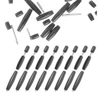 KAILIKETIY Eje con Tornillo para Saxofón Accesorio de Repuesto Resistente en Abs y Metal, Juego de 25 Piezas Ligero Adecuado para Reparación de Saxofón