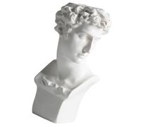 KAILIKETIY Florero Artístico Estatua de David Soporte para Pinceles Maquillaje y Porta Lápices Diseño Innovador para Oficina y Hogar