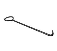 KAILIKETIY Gancho para Levantar de Acero de Alcantarilla Deformado Tapa para Negro, Herramienta en Resistente y Manipular Carga Segura Tapas Barras