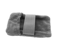 KAILIKETIY guantes para quitar arena toallas de playa guante de arena para la playa exfoliante corporal para hombres removedor de arena para la playa actividades de playa vellón de coral Grey