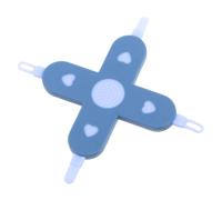 KAILIKETIY herramientas para el cuidado del bebé Lavanda Remoción Recién Nacidos esenciales para gemelos cepillo para limpiar la nariz limpiador de nariz para bebe nosebot la mascota Azul