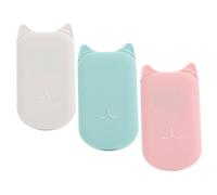 KAILIKETIY Jabón Portátiles Para Viaje Cajas De Jabón Láminas Para Limpieza De Manos Soap Sheets y Suministros De Viaje Práctico y Conveniente