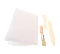KAILIKETIY Kit de Encuadernación de Libros para Reparación Completa Tela, Madera y Metal, Fácil Restauración de Textos Históricos y Manualidades de Encuadernación Color Color Aleatorio