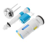 KAILIKETIY Kit de Reparación Válvula de Doble Descarga y Ahorro de Agua Bolla Cisterna Wc Roca Material Abs 1 Set Completo para Inodoros Antiguos para Tanque