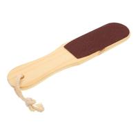 KAILIKETIY Lima para Pies de Doble Cara de Madera para Eliminar Callos y Durezas, Herramienta Portátil para Exfoliación y Cuidado de Talones Agrietados en Pedicura
