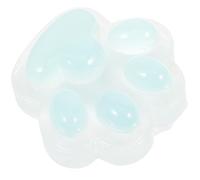 KAILIKETIY Localizador de Arte de Gemas Forma de Pata de Gato para Diy, Prensador de Silicona para Fijar Dibujos y Evitar Arrugas en Manualidades