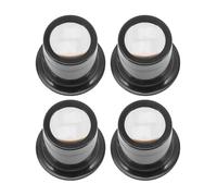 KAILIKETIY Lupa de Joyero Aumento 10x, Diseño Portátil de Resina Negra, Adecuado para Reparación de Relojes y Joyería en Viajes Diarios