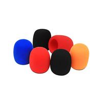 KAILIKETIY Micrófono De Solapa Mini Omnidireccional Clip, Cable De 1,5 M, Compatible Teléfono Móvil y Ordenador, Incluye Esponjas Negras y Rojas para Grabación y Entrevistas