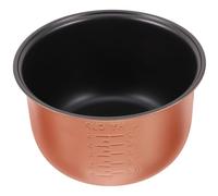 KAILIKETIY Olla Diseño Portátil y Multifunción Interior Arrocera de 2l Revestimiento de Aleación de Dorado para Adecuado para Cocinar Arroz y Sopas