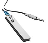 KAILIKETIY Pedal para Tatuajes Rectangular de 1,4 M, Flexible de Silicona Base de Acero Inoxidable, Interruptor de Pie Compacto y Resistente para Máquinas de Tatuar, Suministro Profesional