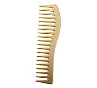 KAILIKETIY Peine De Peluquería De Galvanizado Para Hombres Peine De Estilo Dientes Anchos Para Cuidado Diario Del Cabello y Uso Salón
