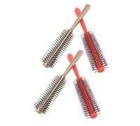 KAILIKETIY Peines De Masaje Redondos Para Peinar El Cabello 4 Unidades Tamaño Medio Herramienta Peluquería Mujeres Cabello Liso Rizado Uso Diario Cuidado Profesional