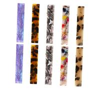 KAILIKETIY Pinzas Pelo De Caparazón De Tortuga 10 Piezas Tamaño Medio Clips Antideslizantes Para Mujer Uso Diario Trabajo Fiesta