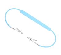 KAILIKETIY Pinzas Planas Bufandas Clips Metálicos Doble Cabezal Soporte Multifuncional para Clínicas 2 Unidades Protección Textura y Apariencia para Servilletas y Vestidos
