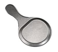 KAILIKETIY Plancha para Servir Vintage de Acero Inoxidable con Asa Conveniente, Sartén Antiadherente Adecuado para Actividades de Picnic y Asado de Carnes