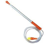 KAILIKETIY Poste Extensible de 2,3 M para Pulverizador, Varilla Metálica de Acero Inoxidable, Accesorio de Repuesto para Pistola de Riego, Poste de Extensión para Pulverizador de Jardín,