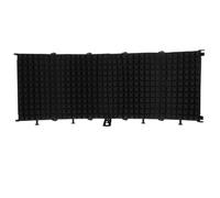 KAILIKETIY Protector de Aislamiento de Micrófono de Espuma Absorbente Cinco Puertas, Plegable y Portátil, Compatible Grabación Profesional y Transmisión, Escudo Insonorizante para Estudio