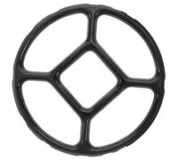 KAILIKETIY Rejilla Portátil Gas de para Estufa Esmaltada Antideslizante Soporte Compacto Accesorio Práctico y Resistente en Color Negro para Cocina