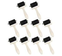KAILIKETIY Rodillo de Impresión de Tinta de Goma para Grabado Diseño Ergonómico y Suave, Paquete de 10 Piezas Adecuado para Manualidades y Actividades de Impresión Artística