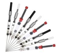 KAILIKETIY Sistema Compatible Convertidor de Tinta de 9 Piezas con Bolígrafos de 3,4 Mm y 2,6 Mm para Pluma Estilográfica Recargable para Caligrafía y Escritura