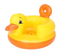 KAILIKETIY Sofá Inflable Para Bebés Forma De Pato Asiento De Apoyo Ergonómico Para Niño Niña Sillón De Piso Para Infantes y Flotador De Piscina Para Uso Casa Aire