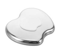 KAILIKETIY Tabla De Raspado Facial De Acero Inoxidable Tabla De Guasha De Forma De Manzana Herramienta De Masaje Facial Cuello Para Cuidado y Esculpir Músculos
