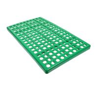 KAILIKETIY Tapete para Jaula de Conejo Agujeros Circulares de 1.6cm, Alfombrilla de Plástico Que Previene Garras se Queden Atrapadas y Asegura la Seguridad del Conejo