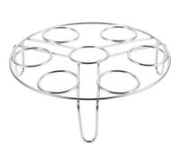 KAILIKETIY Utensilios de cocina, rejilla de vapor para cocinar huevos, acero inoxidable 304, multifuncional, redonda, de pie alto, para cocina Varios estilos