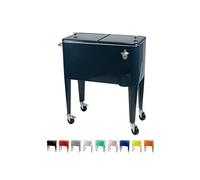 Kailua Cooler - Nevera Americana, Carro refrigerador, Enfriador de Bebidas (Azul Oscuro)