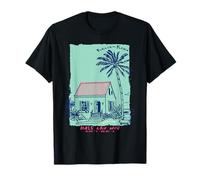 Kailua-Kona Hawaii - Gráfico de Playa Hawaiana de Big Island Camiseta