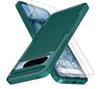 KaiMai Funda para Pixel 8 Pro [protección contra caídas de grado militar de 10 pies] [antideslizante] [2 protectores de pantalla TPE HD] Funda resistente de cuerpo completo a prueba de golpes para